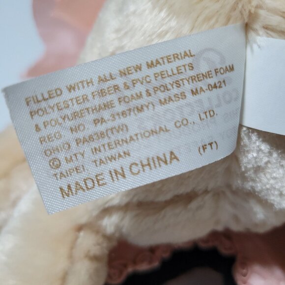 Dan Dee Teddy Bear Ring Holder 9 inch Plush Pink High Heel Jewelry Box - Picture 6 of 7